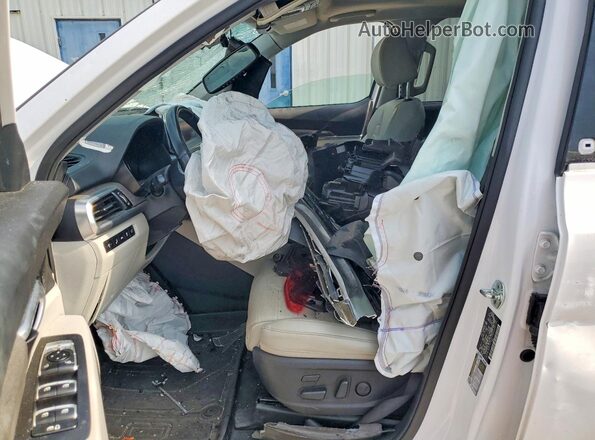 5XYP5DHC7NG205225 2022 KIA TELLURIDE Белый Вид салона спереди