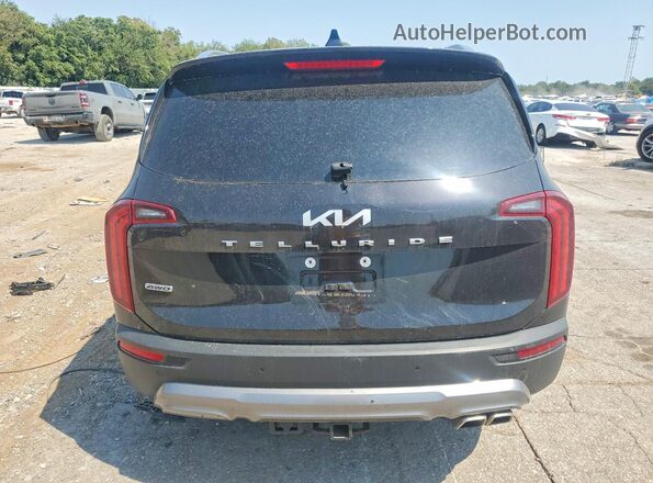 5XYP5DHC7NG270480 2022 KIA TELLURIDE Black Rear view