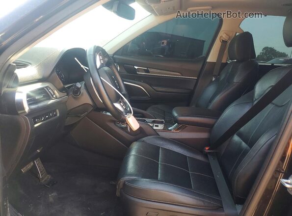 5XYP5DHC7NG270480 2022 KIA TELLURIDE Black Front interior view