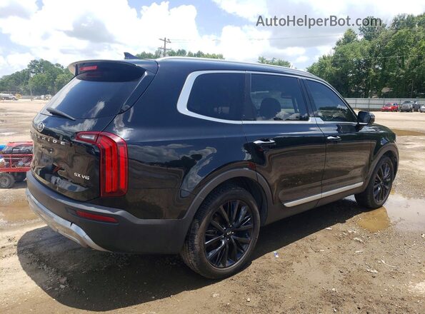 5XYP5DHC8MG145390 2021 KIA TELLURIDE Black Trasero derecho