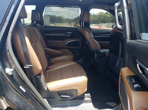 5XYP5DHC8MG145390 2021 KIA TELLURIDE Black Vista interior trasera