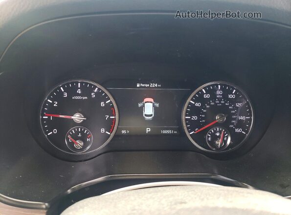 5XYP5DHC8MG145390 2021 KIA TELLURIDE Black Vista del cuadro de instrumentos