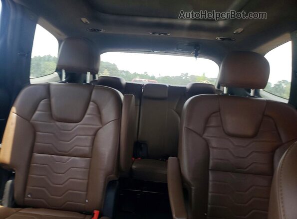 5XYP5DHC8MG145390 2021 KIA TELLURIDE Black Vista de los asientos traseros