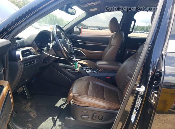 5XYP5DHC8MG145390 2021 KIA TELLURIDE Black Vista interior delantera