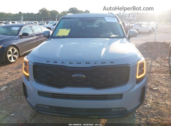 5XYP5DHC8MG154655 2021 KIA TELLURIDE Gray Vista del cuadro de instrumentos