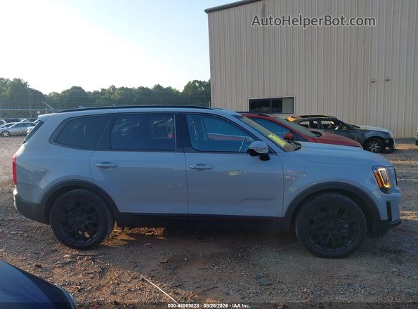 5XYP5DHC8MG154655 2021 KIA TELLURIDE Gray Vista interior trasera
