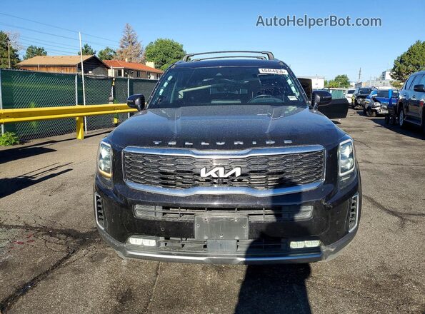 5XYP5DHC9NG227680 2022 KIA TELLURIDE Black Դիմացի տեսք