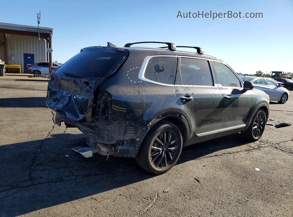 5XYP5DHC9NG227680 2022 KIA TELLURIDE Black Հետևի աջ