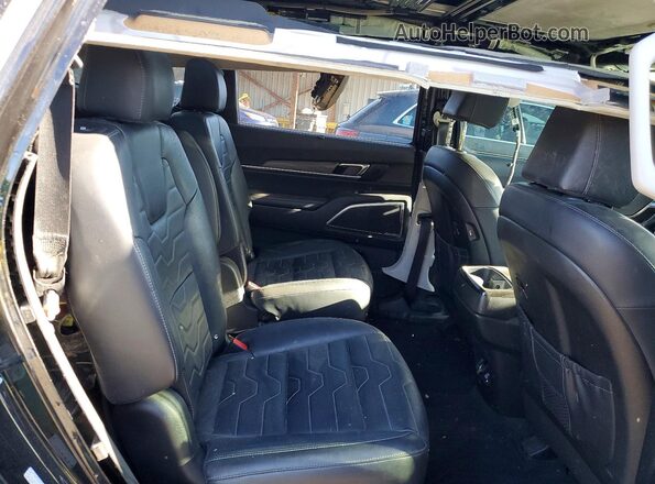 5XYP5DHC9NG227680 2022 KIA TELLURIDE Black Հետևի նստատեղերի տեսք