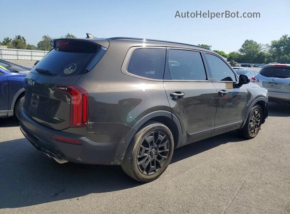 5XYP5DHC9NG251901 2022 KIA TELLURIDE Золотой Задняя правая четверть