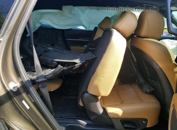 5XYP5DHC9NG251901 2022 KIA TELLURIDE Золотой Вид задней части салона