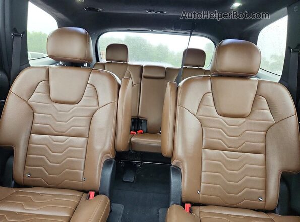 5XYP5DHC9NG310977 2022 KIA TELLURIDE Gray Rear seats view