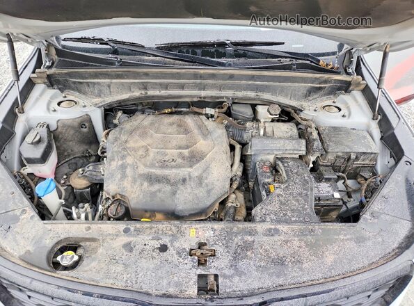 5XYP5DHC9NG310977 2022 KIA TELLURIDE Gray Engine compartment view