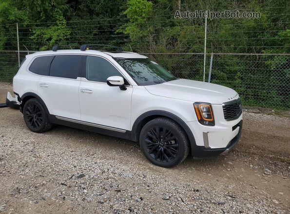 5XYP5DHCXLG064874 2020 KIA TELLURIDE White Przód prawy