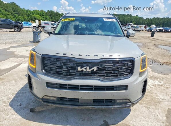 5XYP5DHCXNG245380 2022 KIA TELLURIDE Gray Widok z przodu
