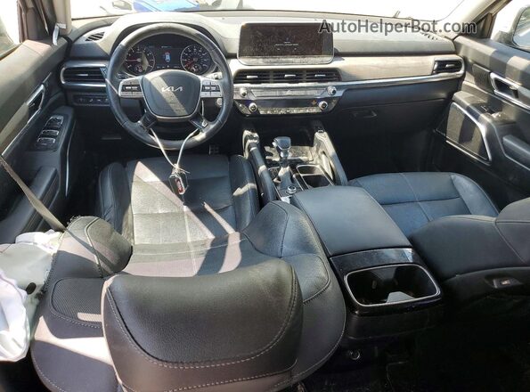 5XYP5DHCXNG245380 2022 KIA TELLURIDE Gray Widok deski rozdzielczej