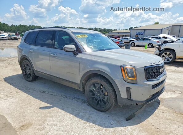 5XYP5DHCXNG245380 2022 KIA TELLURIDE Gray Przód prawy