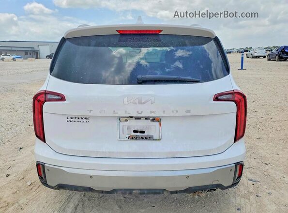 5XYP64GC1RG503774 2024 KIA TELLURIDE White Vista trasera