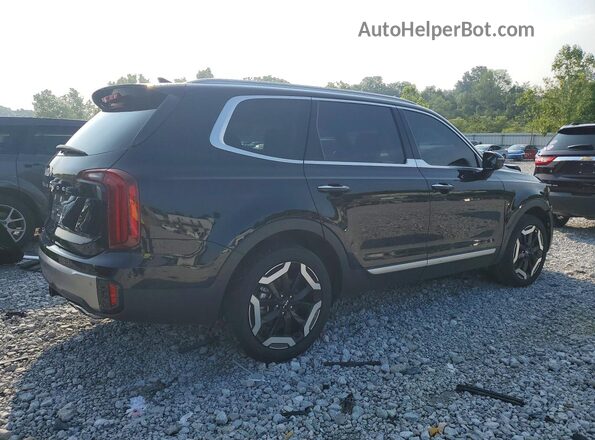 5XYP64GC1SG607154 2025 KIA TELLURIDE Black უკანა მარჯვენა