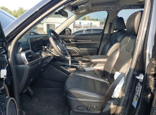 5XYP64GC1SG607154 2025 KIA TELLURIDE Black წინა სალონის ხედი