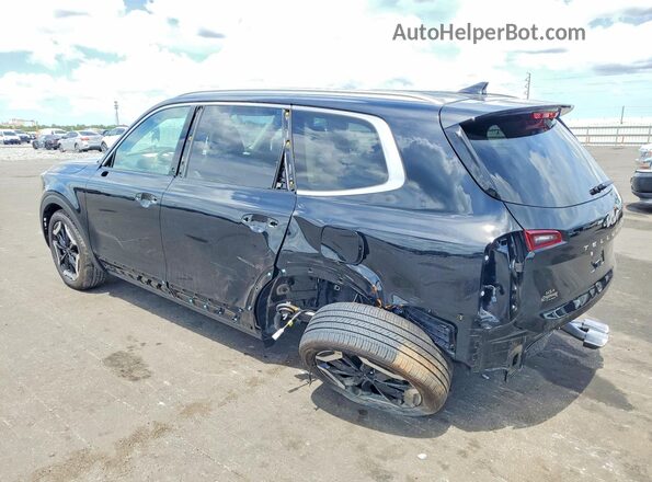 5XYP64GC1SG733806 2025 KIA TELLURIDE Black Задня ліва чверть