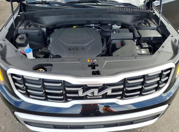 5XYP64GC1SG733806 2025 KIA TELLURIDE Black Вид підкапотного простору