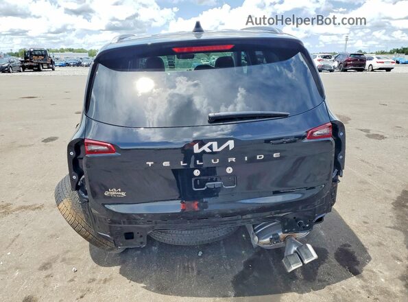 5XYP64GC1SG733806 2025 KIA TELLURIDE Black Вид ззаду