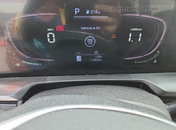 5XYP64GC3RG421836 2024 KIA TELLURIDE Черный Вид щитка приборов