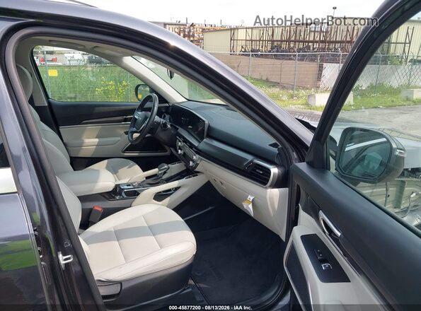 5XYP64GC3SG703254 2025 KIA TELLURIDE Gray Vista interior delantera