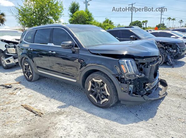 5XYP64GC4PG374927 2023 KIA TELLURIDE Black Передня права чверть