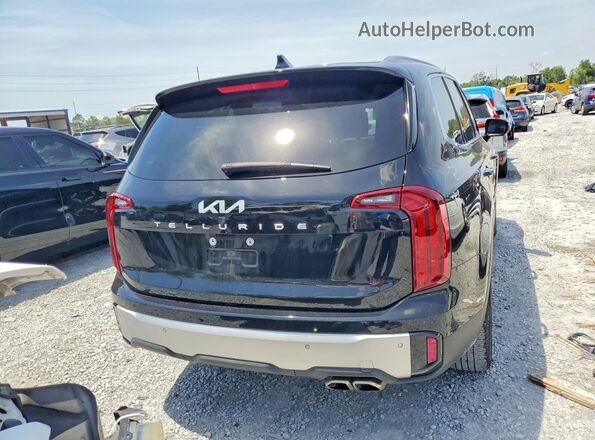 5XYP64GC4PG374927 2023 KIA TELLURIDE Black Вид ззаду