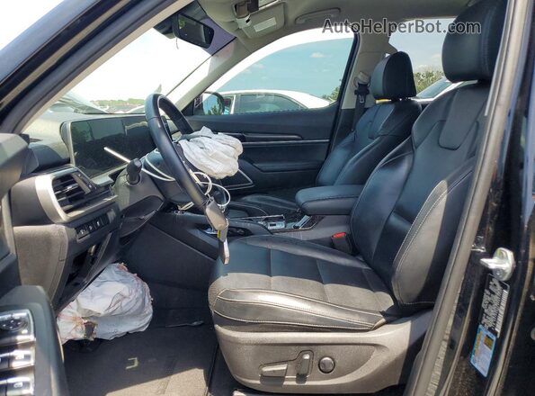 5XYP64GC4PG374927 2023 KIA TELLURIDE Black Вид салону спереду