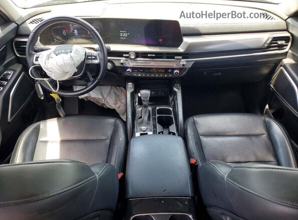 5XYP64GC4PG374927 2023 KIA TELLURIDE Black Вид панелі приладів
