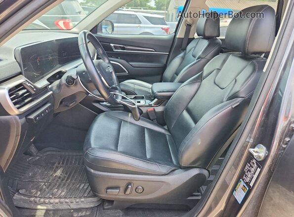 5XYP64GC5PG330693 2023 KIA TELLURIDE Gray Widok wnętrza z przodu