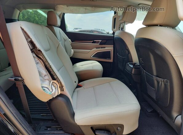 5XYP64GC5SG653604 2025 KIA TELLURIDE Black Vista interior trasera