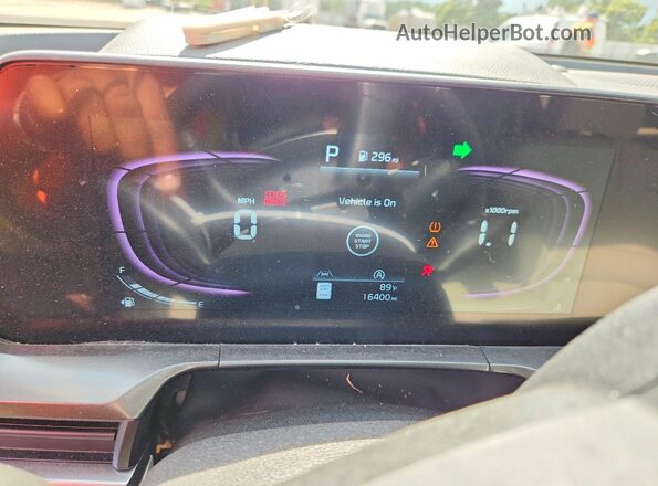 5XYP64GC5SG653604 2025 KIA TELLURIDE Black Vista del cuadro de instrumentos