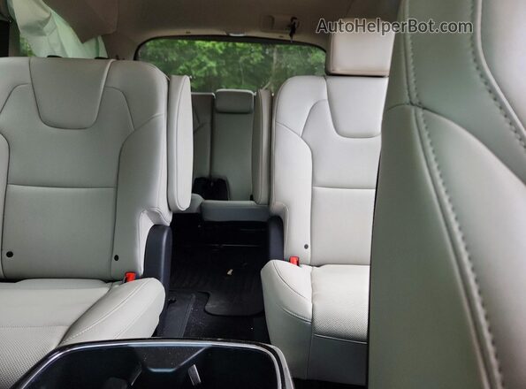 5XYP64GC5SG653604 2025 KIA TELLURIDE Black Vista de los asientos traseros