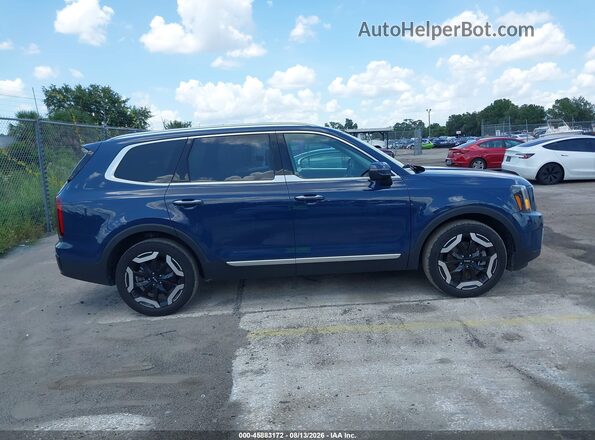 5XYP64GC6SG622376 2025 KIA TELLURIDE Blue Vista interior trasera