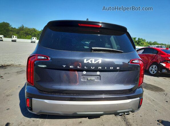 5XYP64GC6SG659718 2025 KIA TELLURIDE Black Вид ззаду