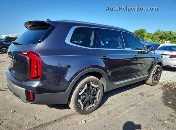 5XYP64GC6SG659718 2025 KIA TELLURIDE Black Задня права чверть