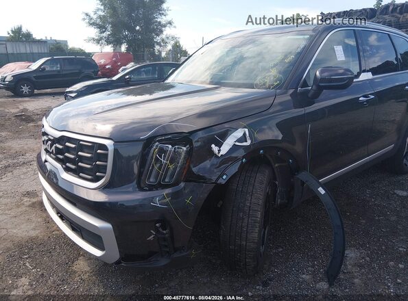 5XYP64GC7SG694462 2025 KIA TELLURIDE Dark Blue Դիմացի տեսք