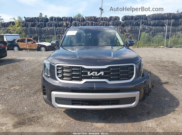 5XYP64GC7SG694462 2025 KIA TELLURIDE Dark Blue Առջևի վահանակի տեսք