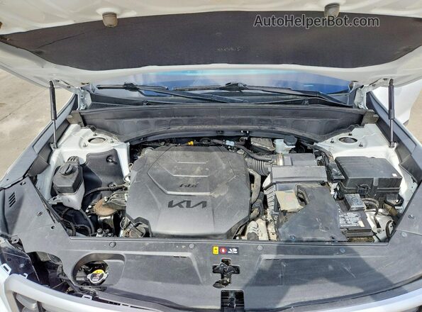 5XYP64GC8RG562997 2024 KIA TELLURIDE White Շարժիչի բաժամունքի տեսք