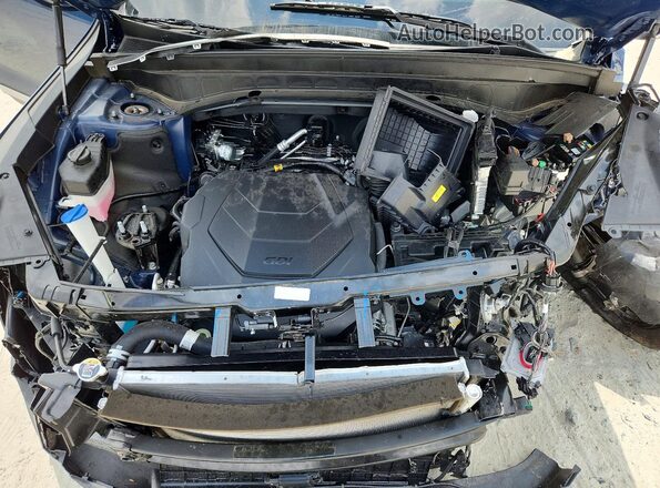 5XYP64GC9SG670843 2025 KIA TELLURIDE Blue Engine compartment view