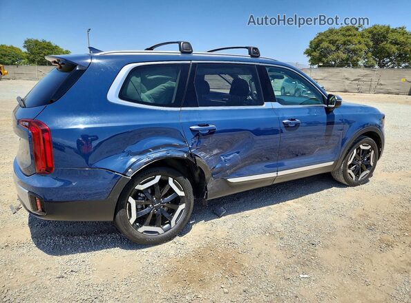 5XYP64GCXRG462965 2024 KIA TELLURIDE Blue Tył prawy