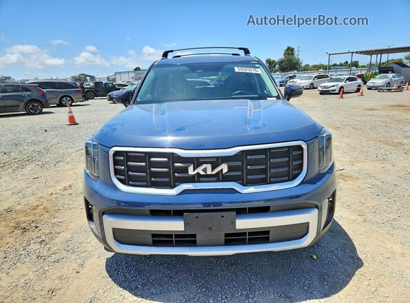 5XYP64GCXRG462965 2024 KIA TELLURIDE Blue Widok z przodu