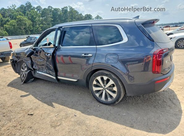 5XYP64HC0LG007757 2020 KIA TELLURIDE Charcoal Trasero izquierdo