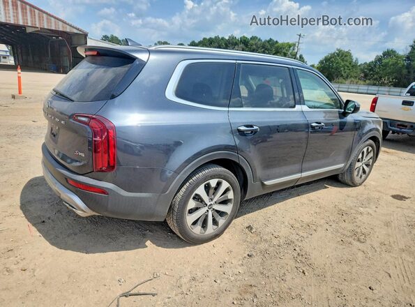 5XYP64HC0LG007757 2020 KIA TELLURIDE Charcoal Trasero derecho