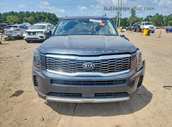 5XYP64HC0LG007757 2020 KIA TELLURIDE Charcoal Vista frontal