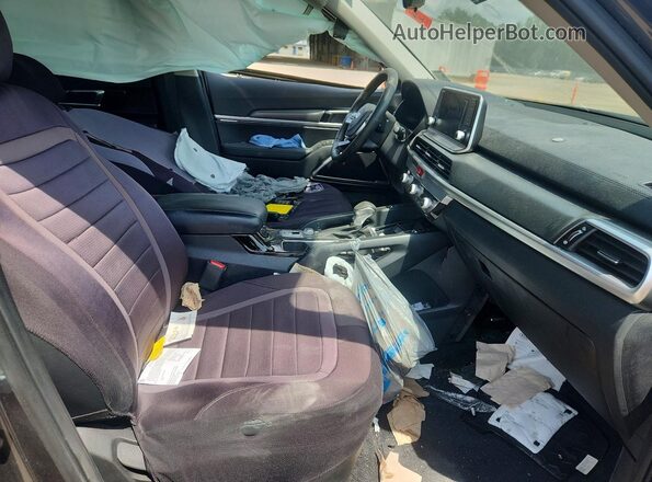 5XYP64HC0LG007757 2020 KIA TELLURIDE Charcoal Vista interior delantera